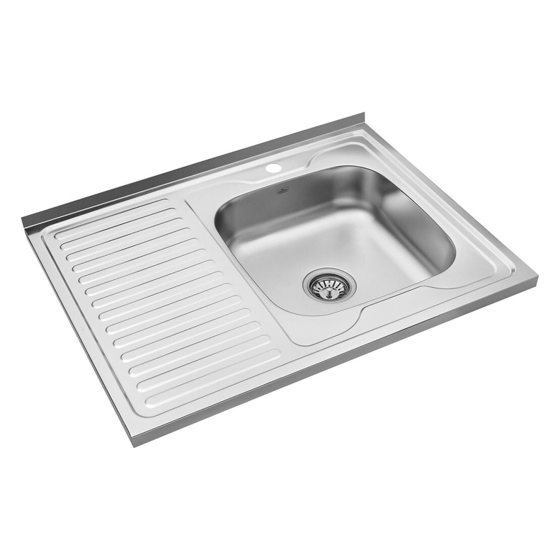 Мийка кухонна накладна 8060 R (0,6\160)мм Права Satin KRONER