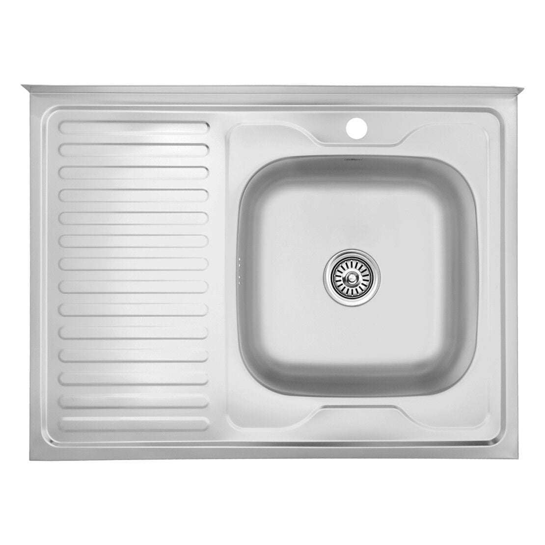 Мийка кухонна накладна 8060 R (0,6\160)мм Права Satin KRONER