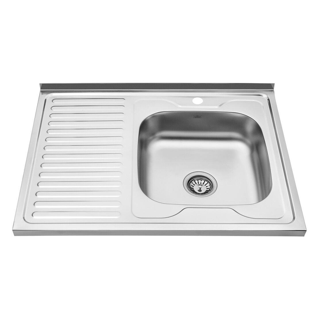 Мийка кухонна накладна 8060 R (0,6\160)мм Права Satin KRONER