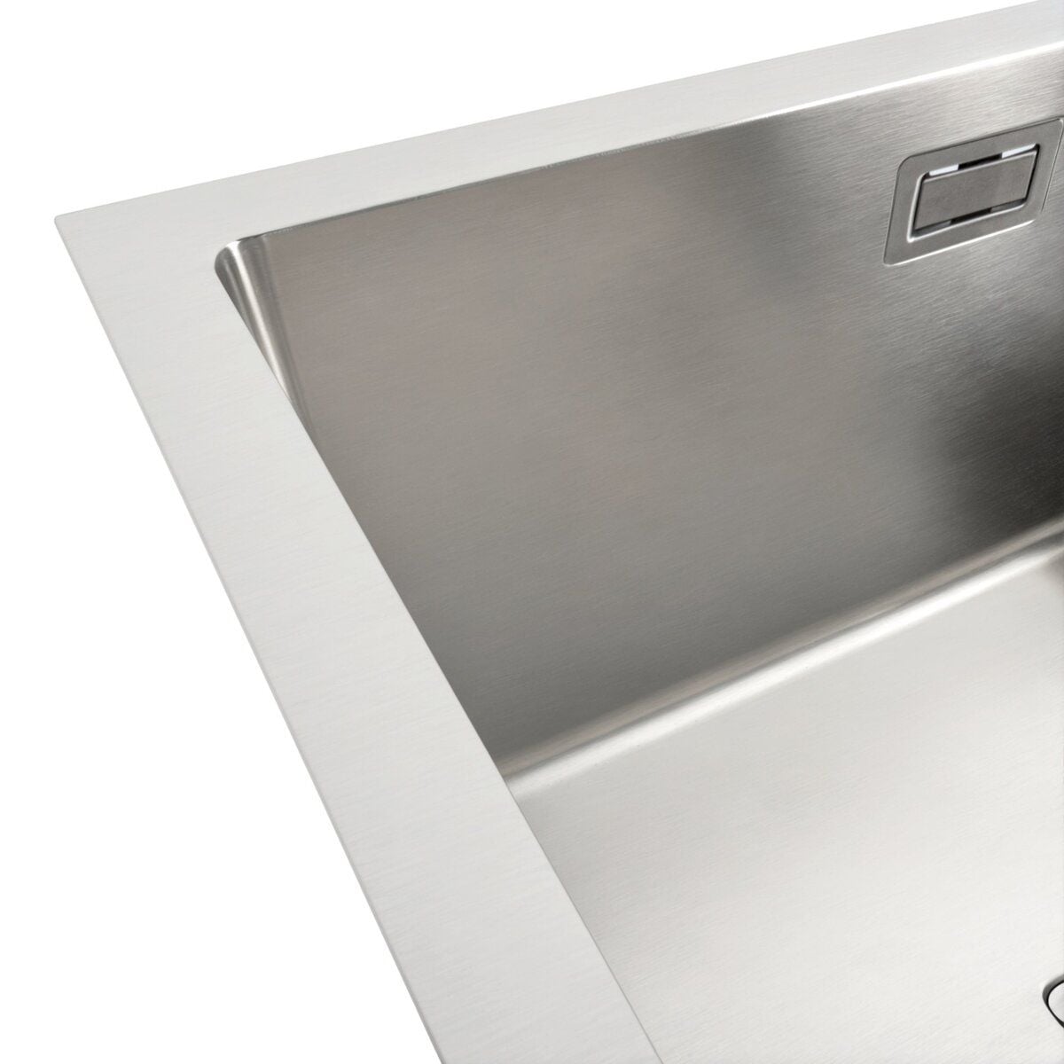 Мийка кухонна Handmade 7850 L (3,0\1,0) один отвір Ліва Satin Brash PLATINUM