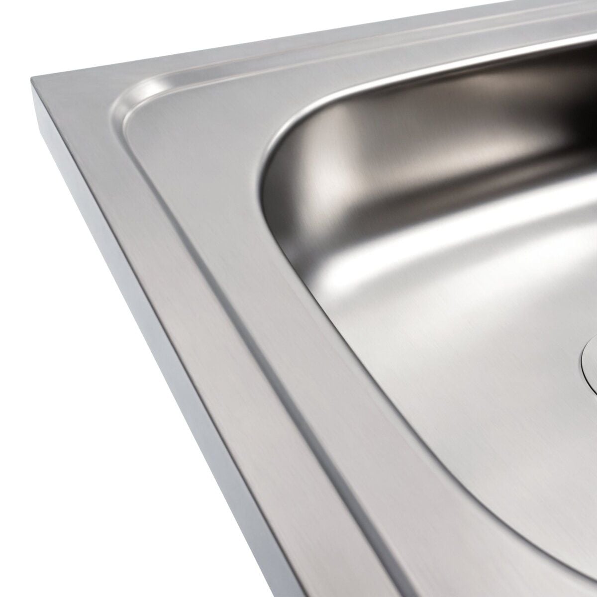 Мийка кухонна накладна 4050 (0,4) Polish UA