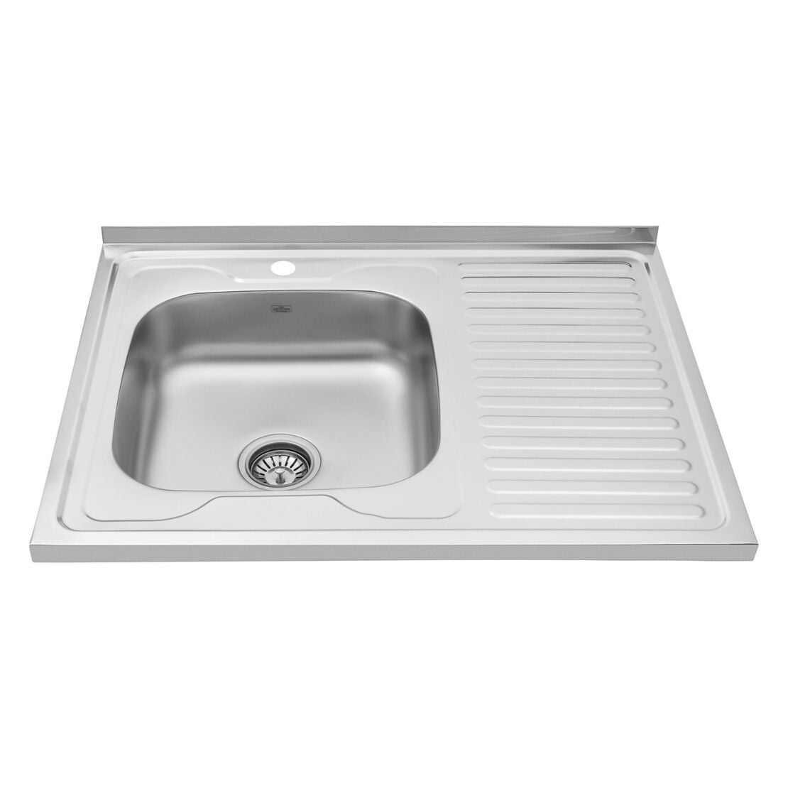 Мийка кухонна накладна 8060 L (0,6\160)мм Ліва Decor KRONER