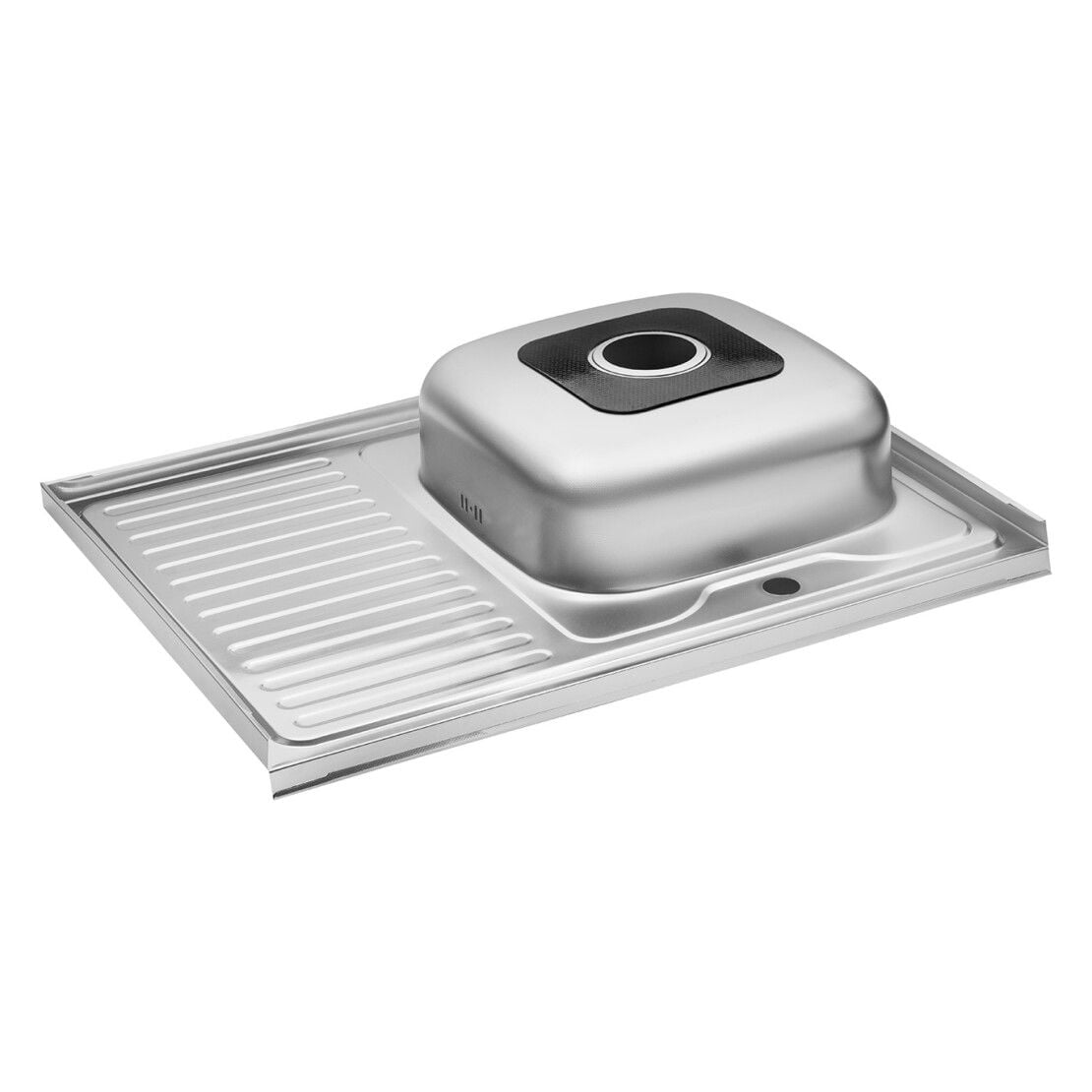 Мийка кухонна накладна 8060 R (0,6\160)мм Права Decor KRONER