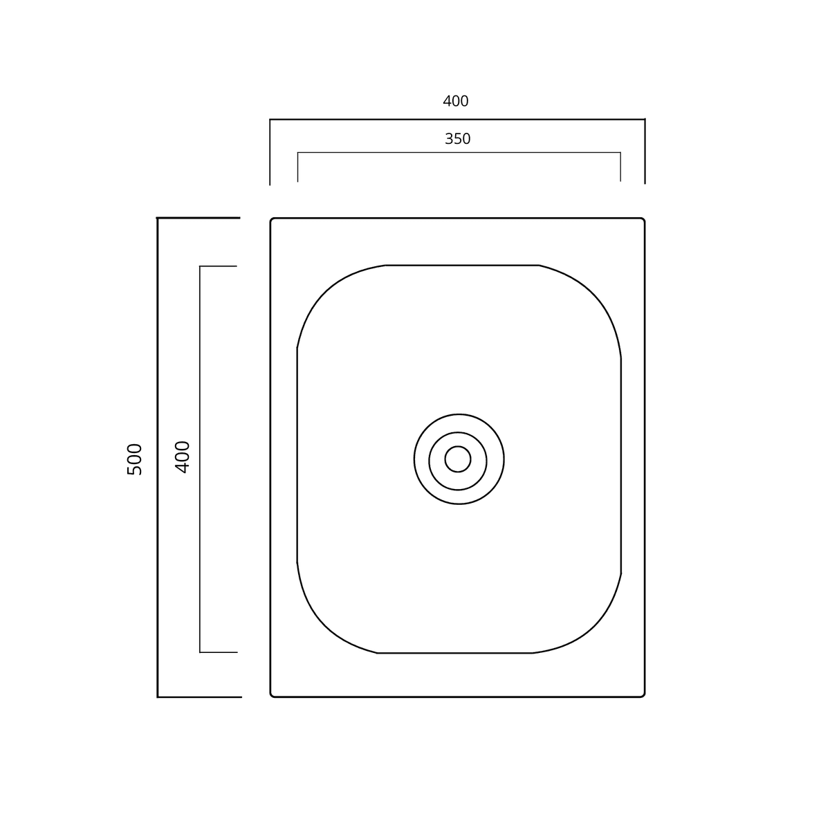 Мийка кухонна накладна 4050 (0,7\160)мм Satin PLATINUM