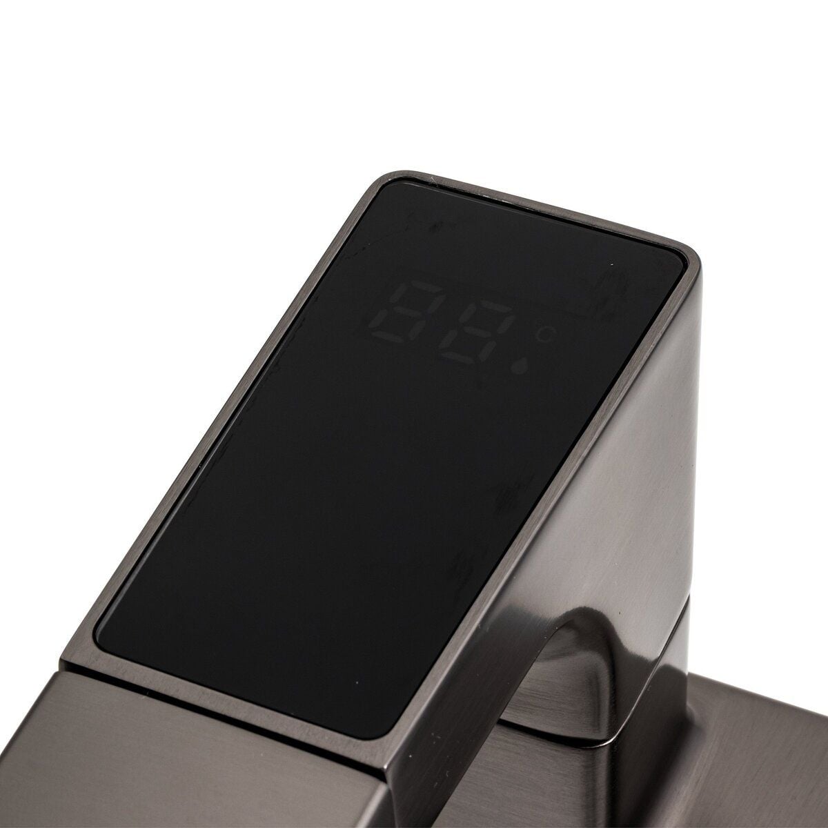 Змішувач для раковини А238 с індікатором PVD Black PLATINUM