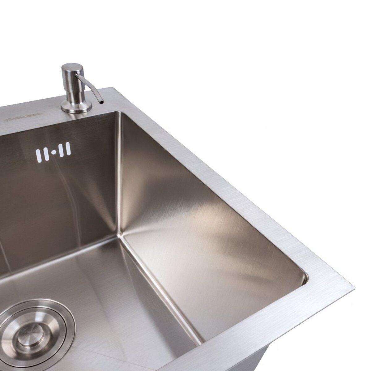 Мийка кухонна Handmade 4545 (3,0\0,8) Satin Brash VALESO