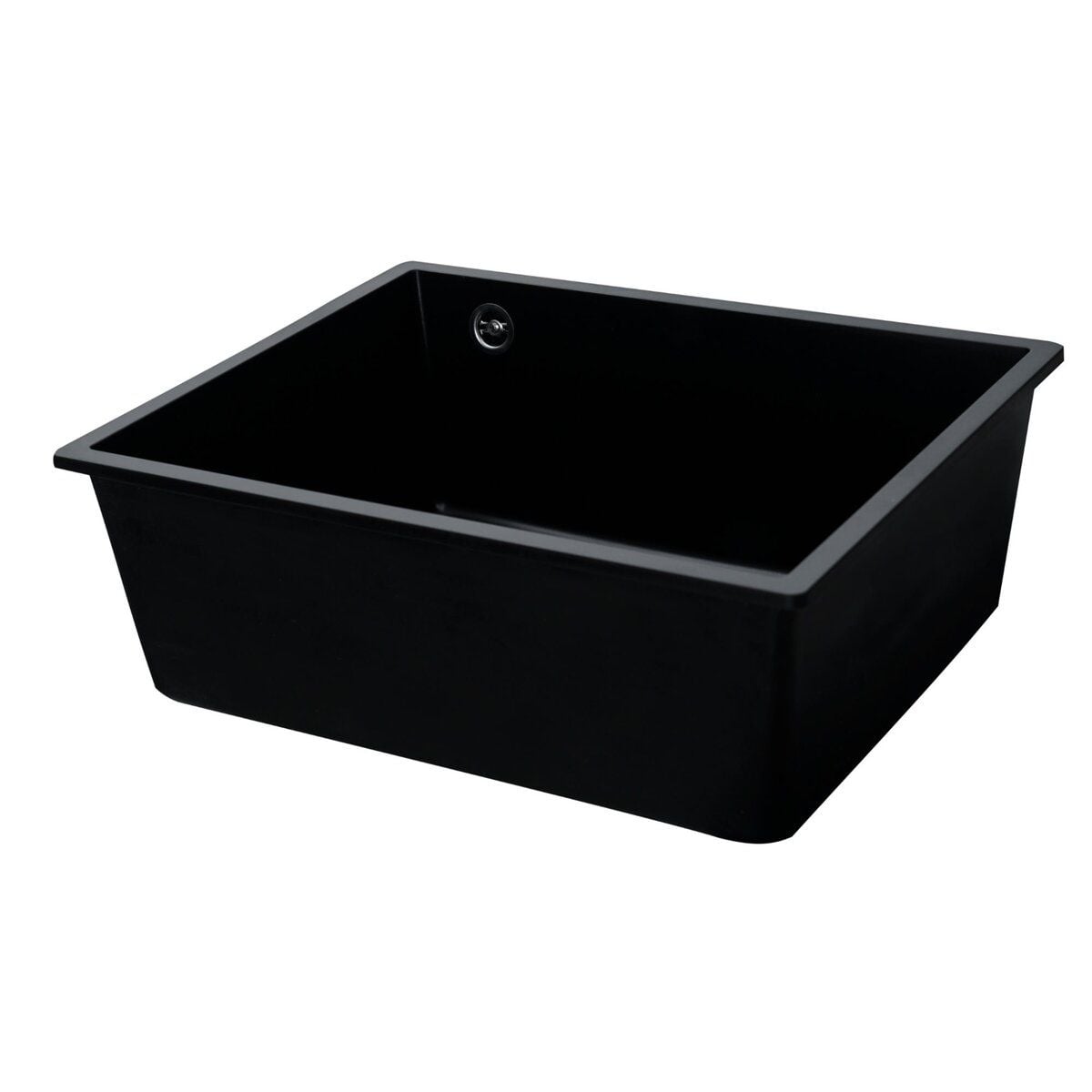Мийка кухонна гранітна 5444 OASIS матова (Чорна) VALESO