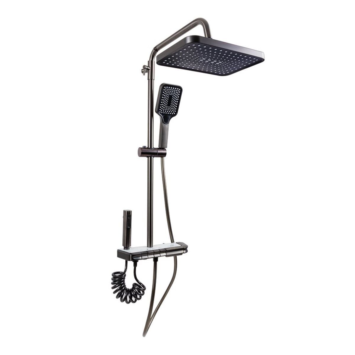 Душова система NKS078 з індікатором PVD Black VALESO