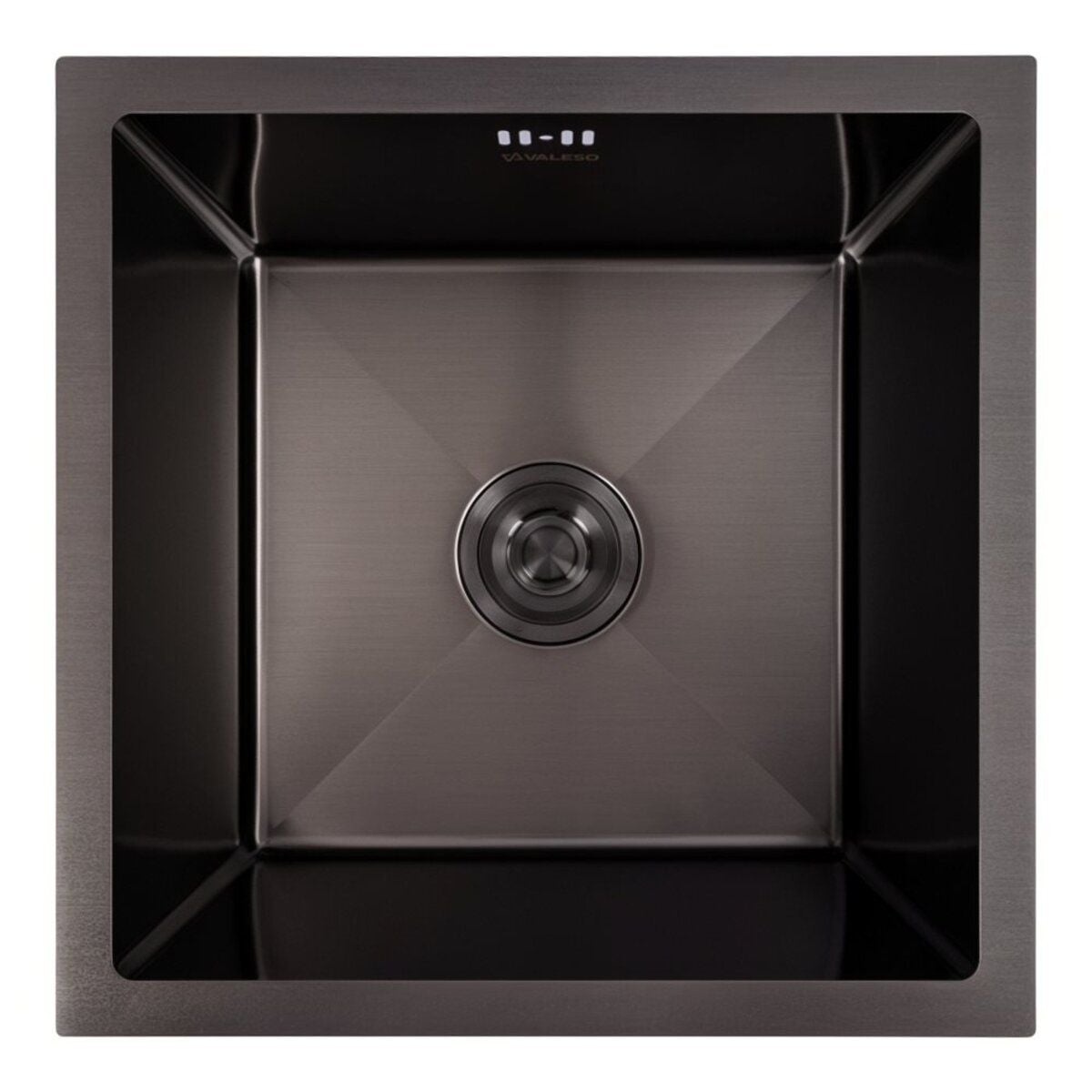 Мийка кухонна Handmade 4444 (3,0\0,8) під столешню PVD Black Brash VALESO