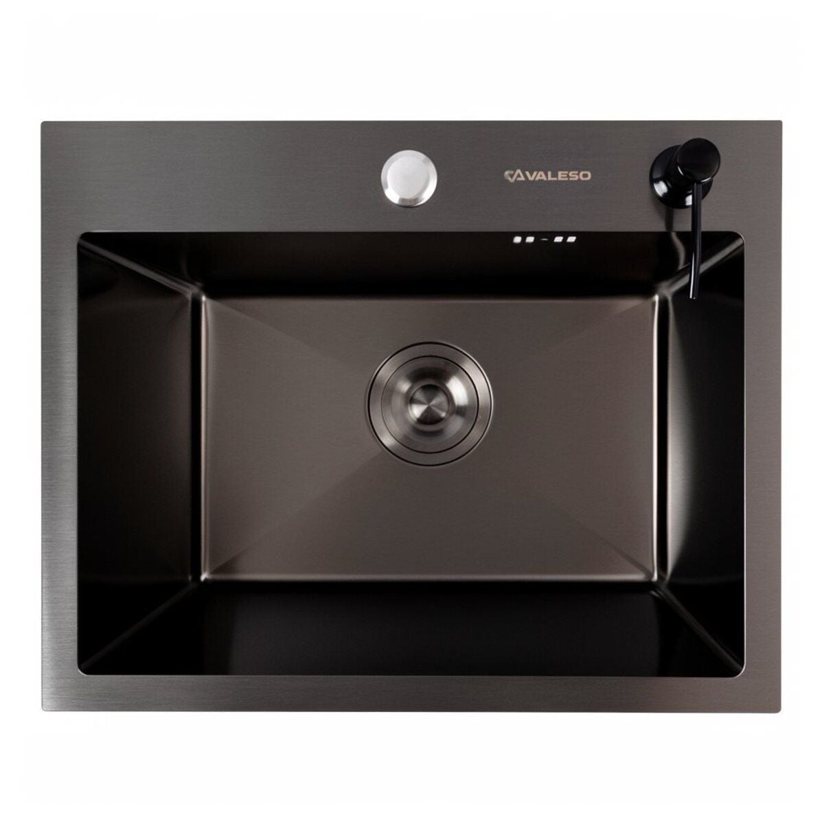 Мийка кухонна Handmade 5040 (3,0\0,8) PVD Black Brash VALESO
