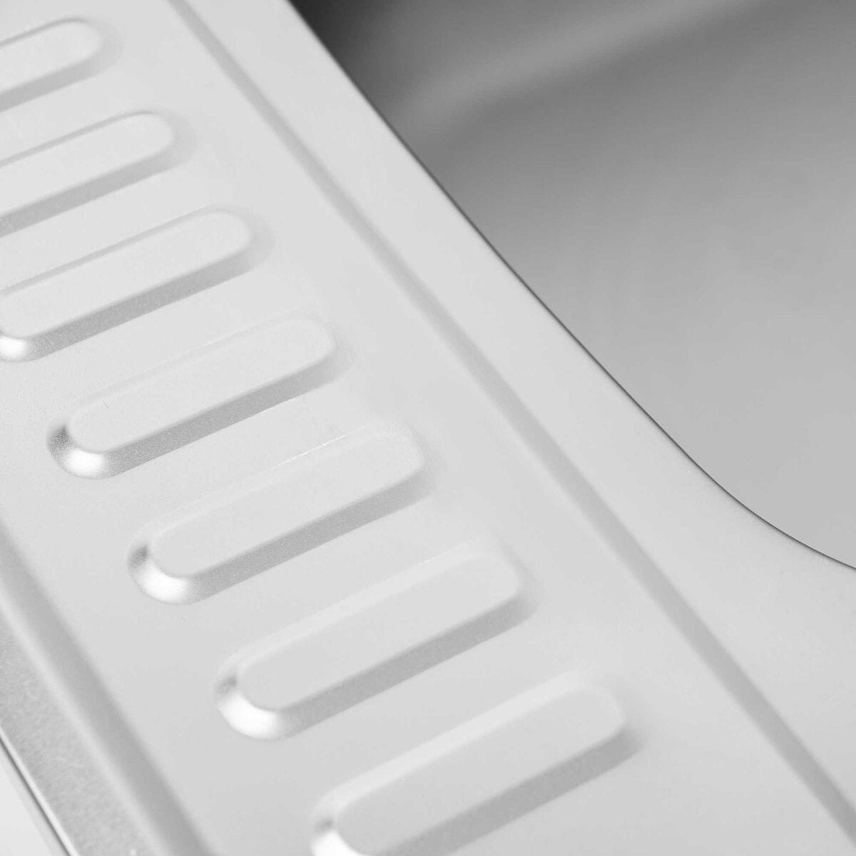 Мийка кухонна накладна 6050 R (0,7\160)мм Права Satin VALESO