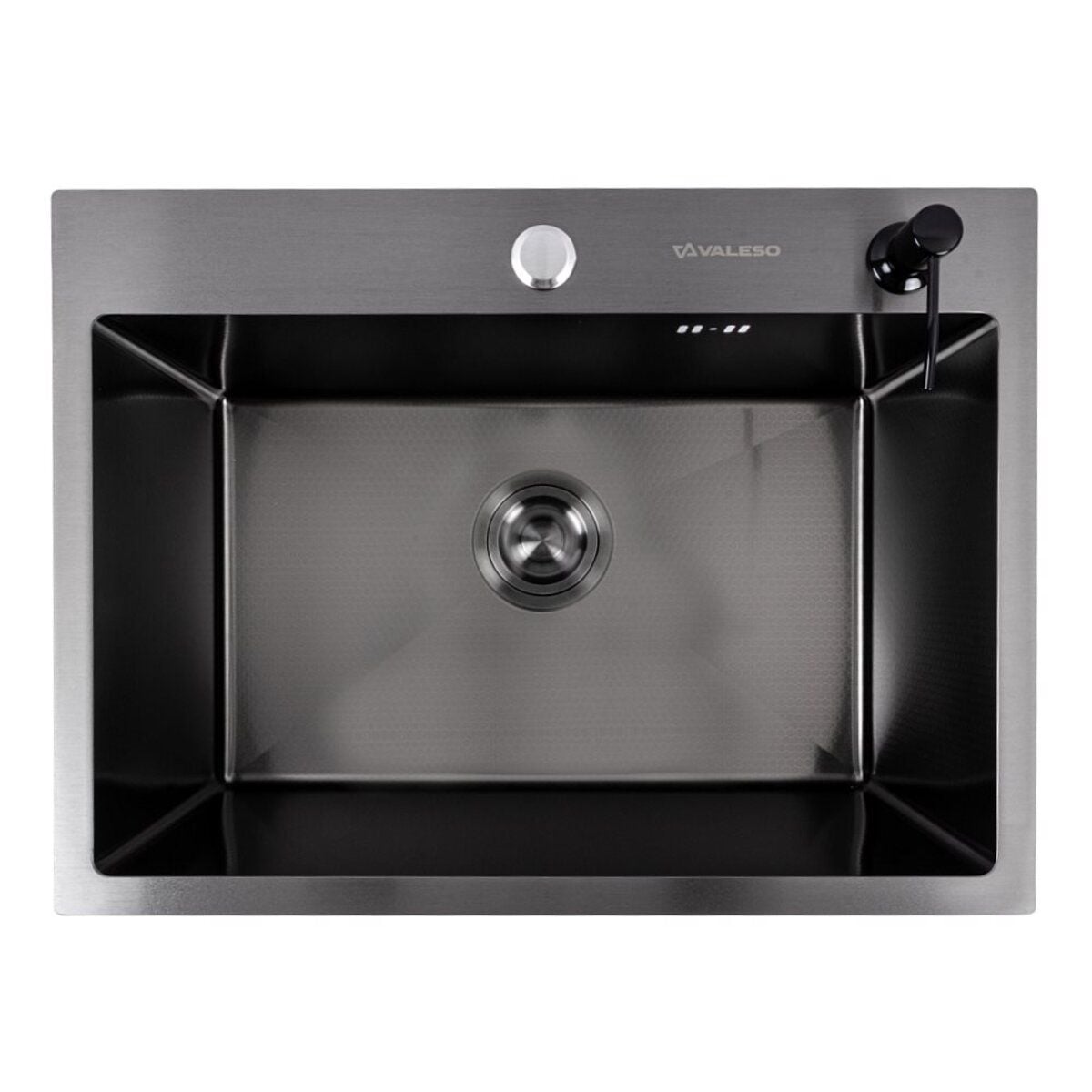 Мийка кухонна Handmade 5843 (3,0\0,8) PVD Black Decor VALESO