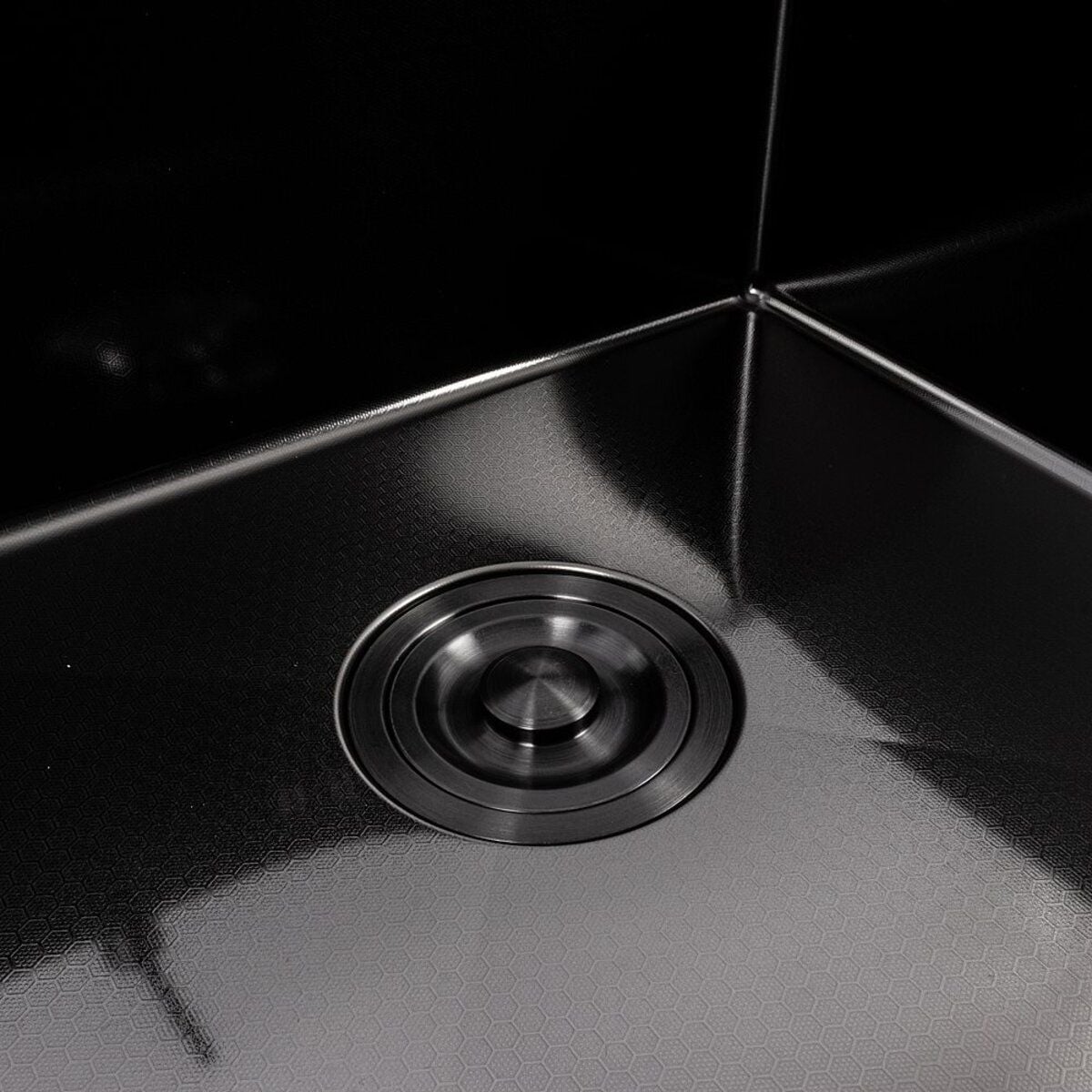 Мийка кухонна Handmade СМ 7850 L (3,0\0,8) Ліва PVD Black Decor VALESO