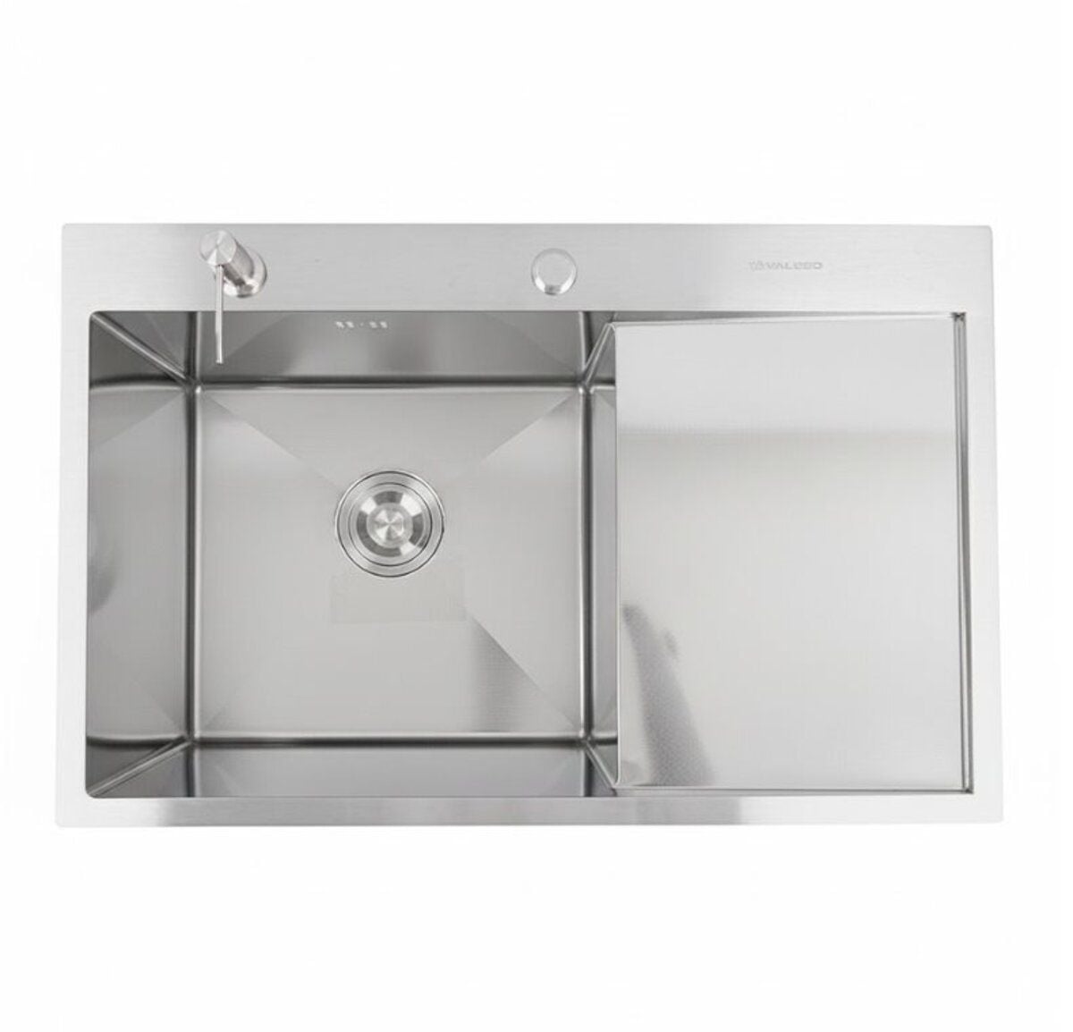 Мийка кухонна Handmade СМ 7850 L (3,0\0,8) Ліва Satin Decor VALESO