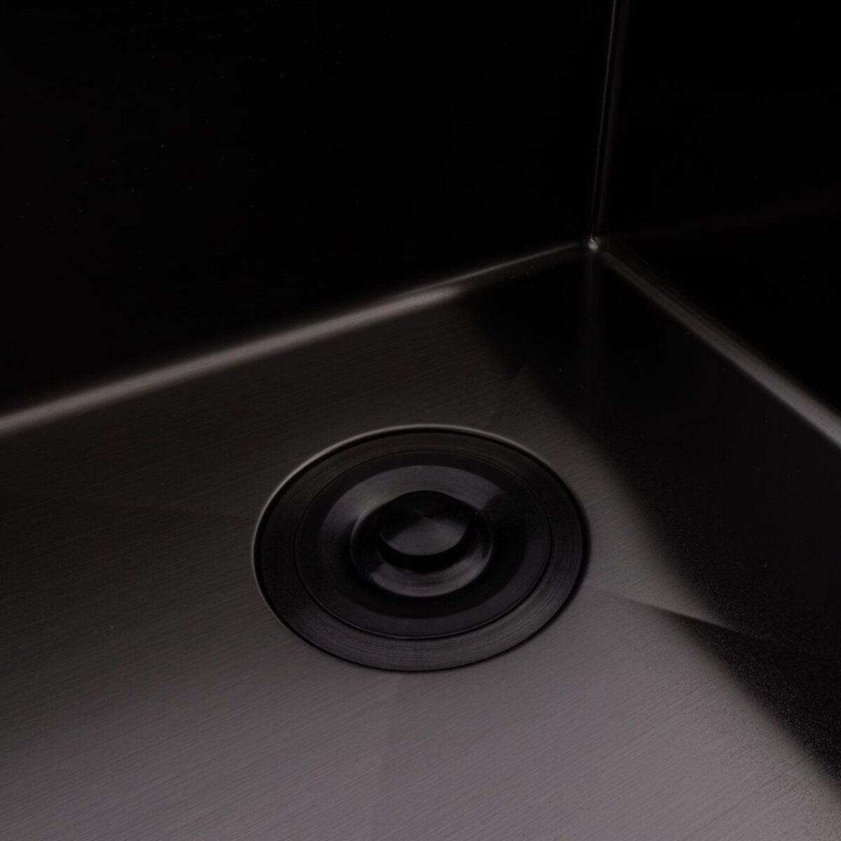 Мийка кухонна Handmade СМ 7848 (3,0\0,8) подвійна PVD Black Brash VALESO