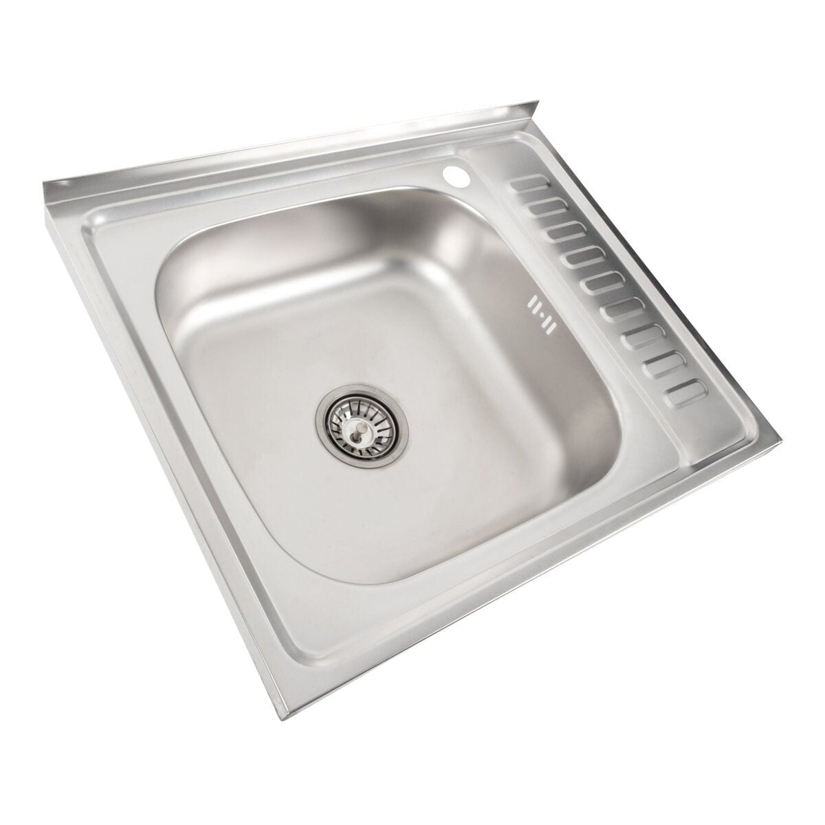 Мийка кухонна накладна 6050 L (0,7\160)мм Ліва Satin VALESO