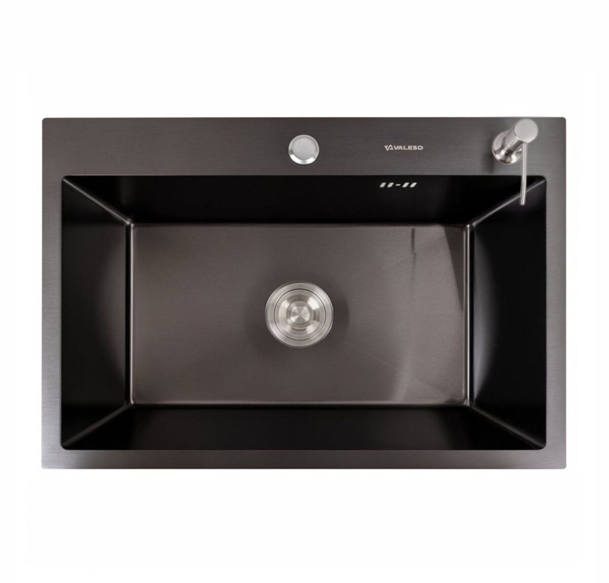 Мийка кухонна Handmade 6545 (3,0\1,5) PVD Black Brash VALESO