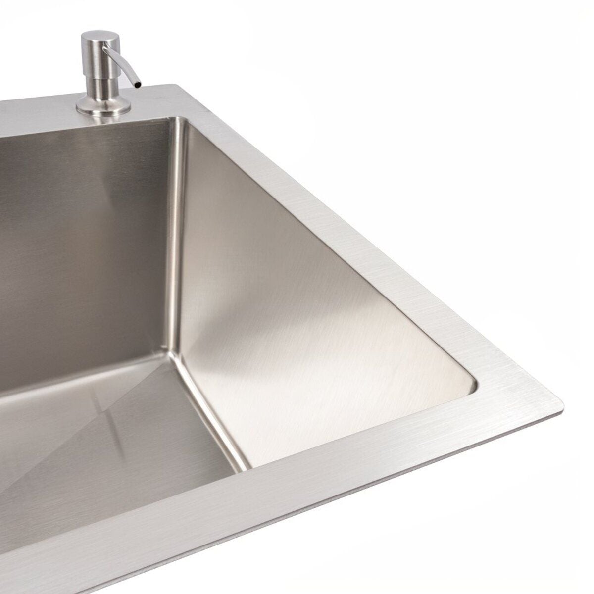 Мийка кухонна Handmade 6545 (3,0\1,5) Satin Brash VALESO