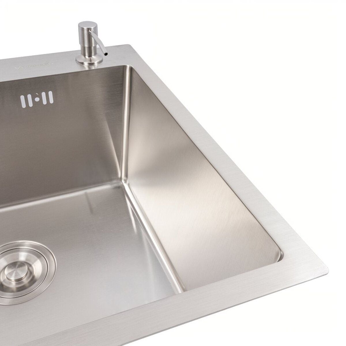 Мийка кухонна Handmade 5050 (2,5\0,5) Satin Brash VALESO