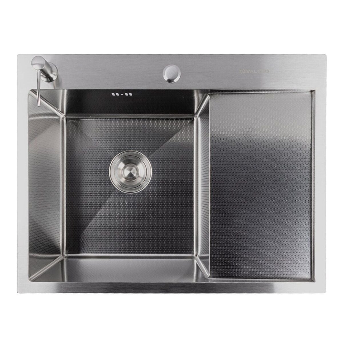 Мийка кухонна Handmade СМ 6550 L (3,0\0,8) Ліва Satin Decor VALESO