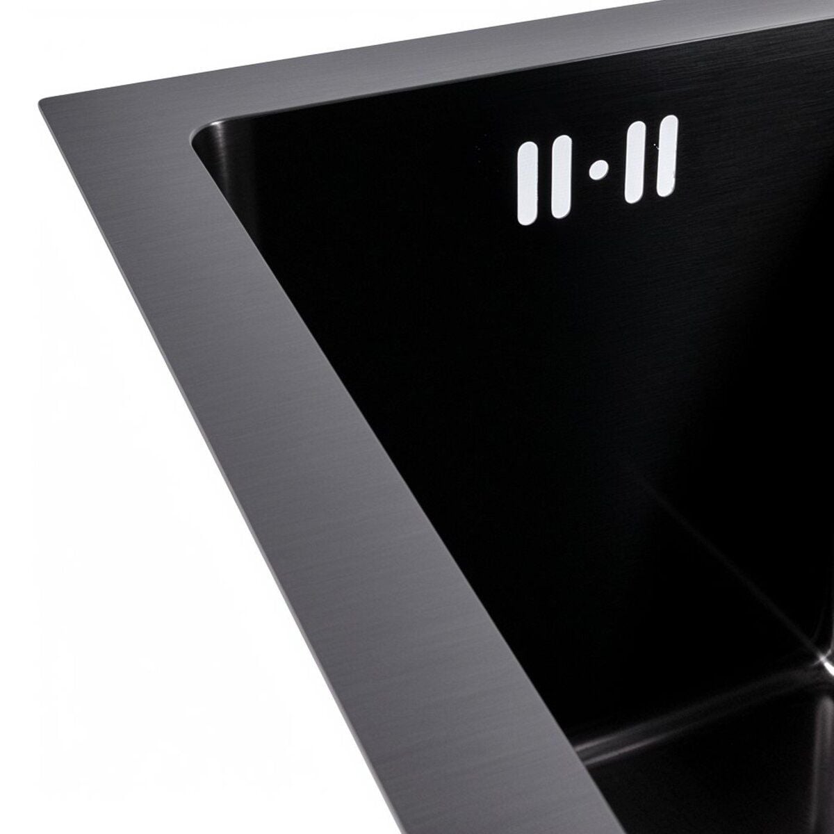 Мийка кухонна Handmade 2540 (3,0\0,8) PVD Black Brash VALESO