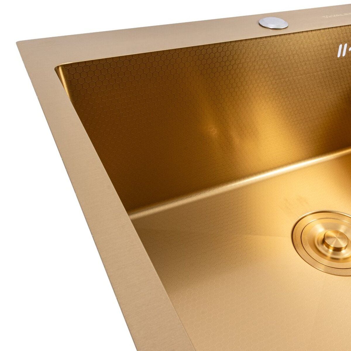 Мийка кухонна Handmade 6050 (3,0\0,8) PVD GOLD Decor VALESO