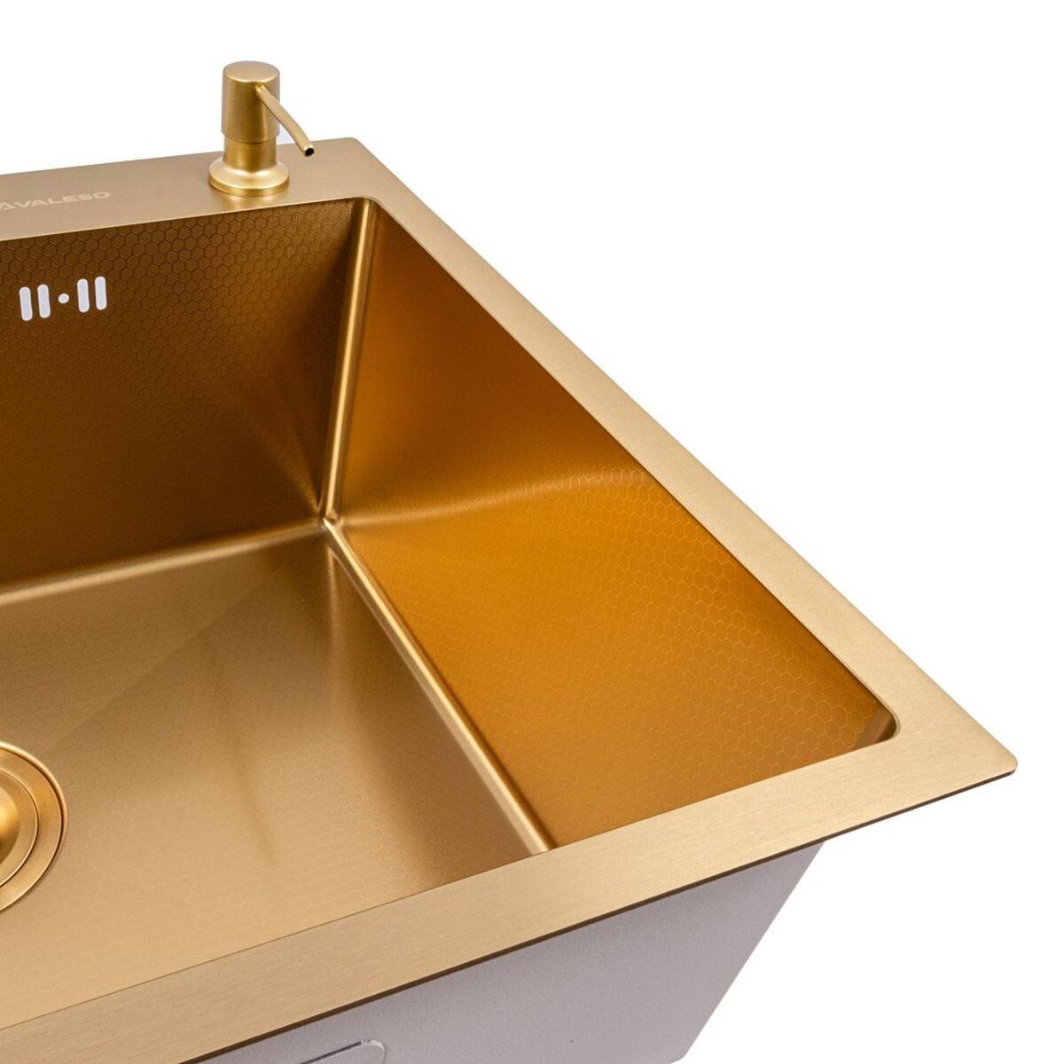 Мийка кухонна Handmade 6050 (3,0\0,8) PVD GOLD Decor VALESO