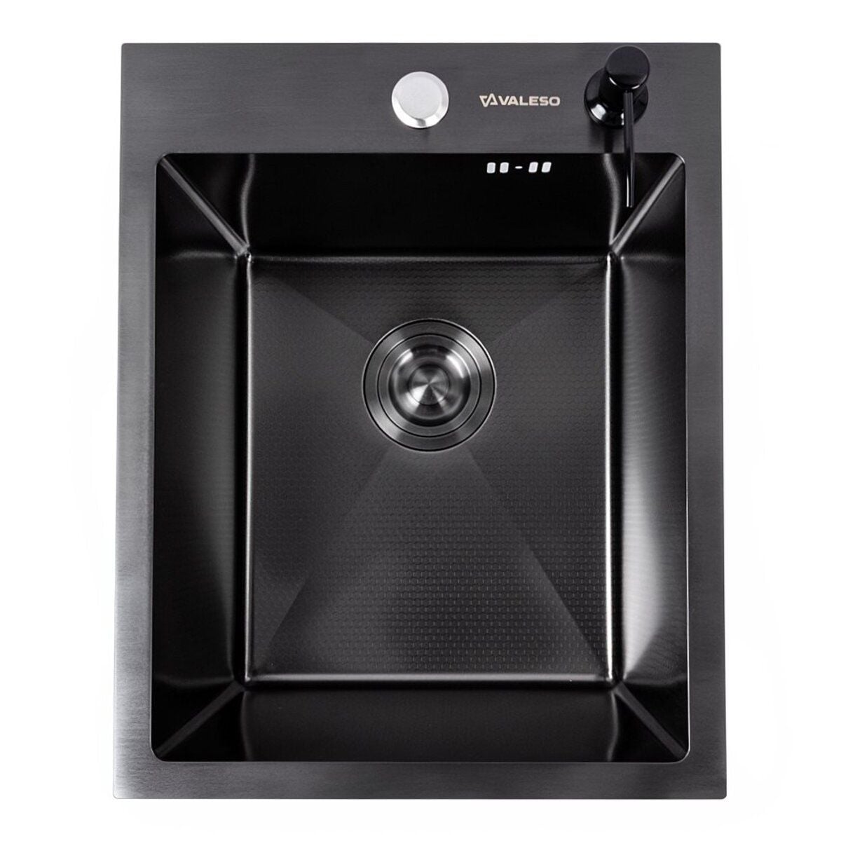 Мийка кухонна Handmade 4050 (3,0\0,8) PVD Black Decor VALESO