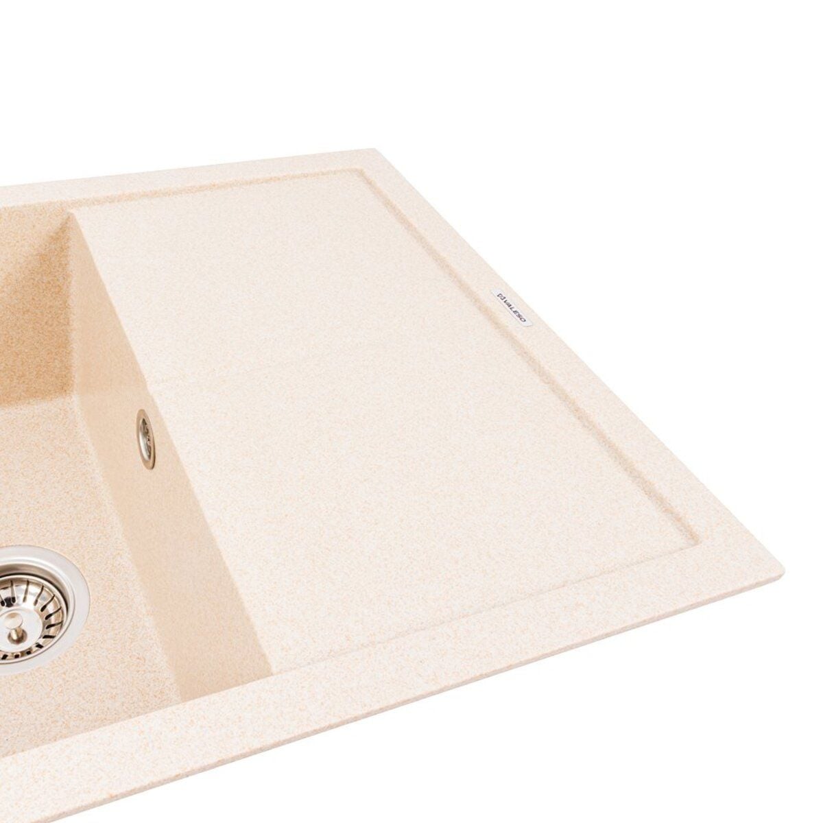 Мийка кухонна гранітна 6550 CRIPTA матова (Сафарі) VALESO