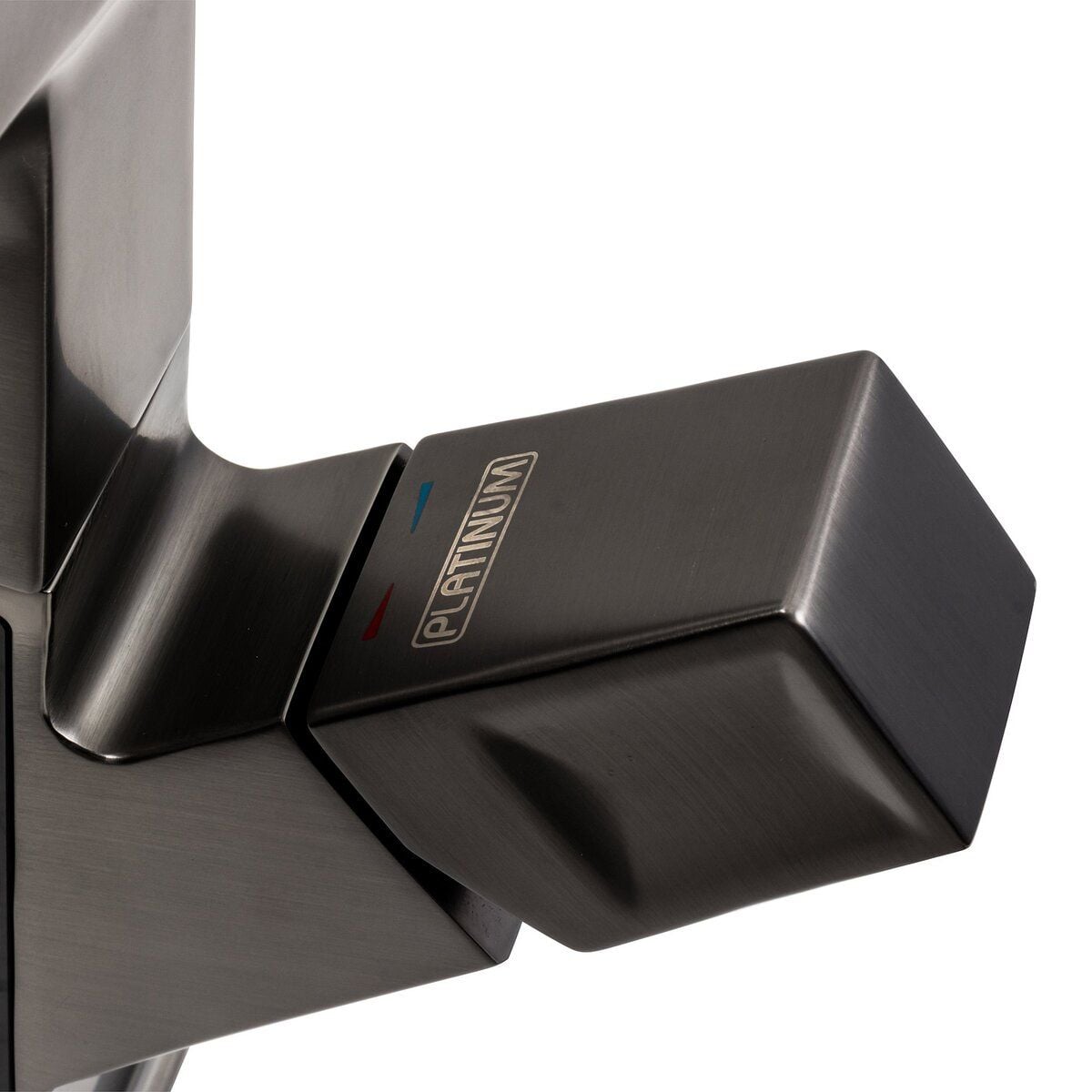 Змішувач для раковини A231 з індикатором PVD Black PLATINUM