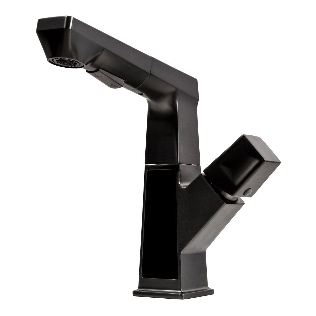 Змішувач для раковини A231 з індикатором PVD Black PLATINUM