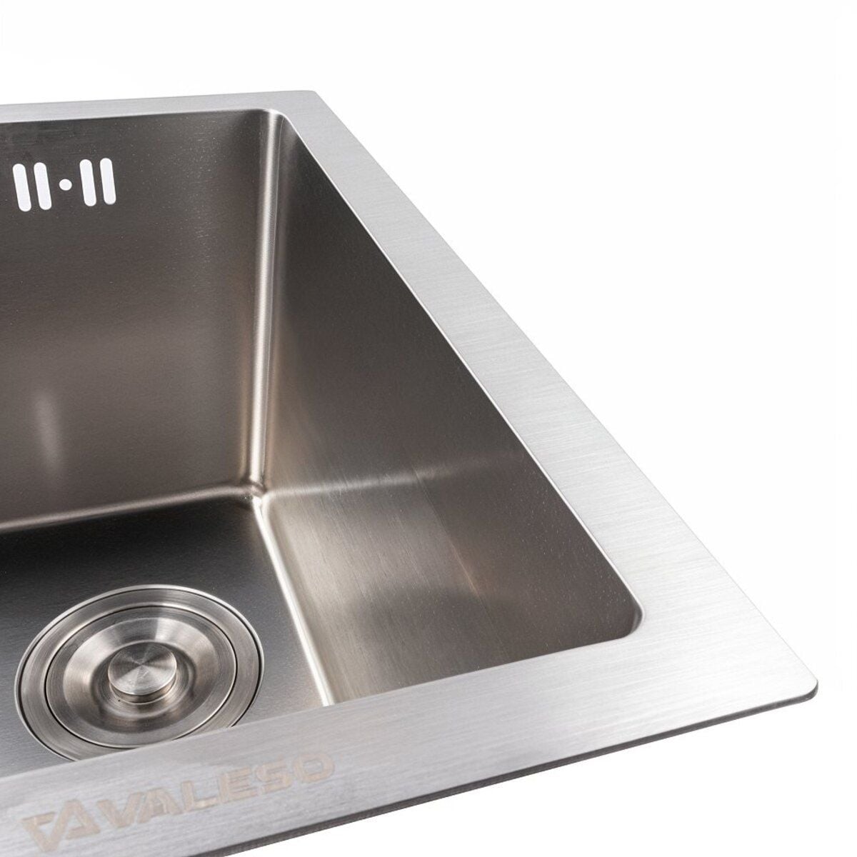 Мийка кухонна Handmade 2540 (3,0\0,8) Satin Brash VALESO